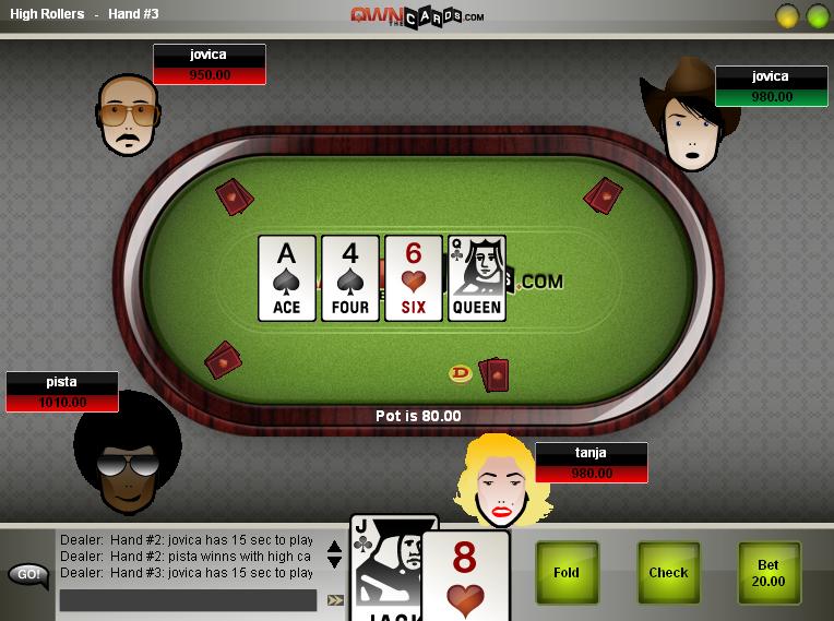 online games poker texas holdem